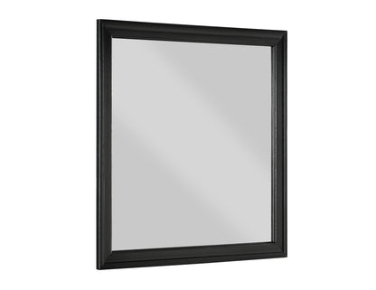 Louis Philip Dresser Mirror Black