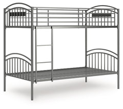 Hilletran Twin/Twin Bunk Bed w/Ladder