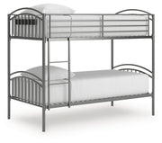 Hilletran Twin/Twin Bunk Bed w/Ladder