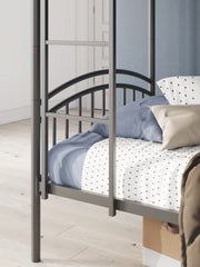 Hilletran Twin/Twin Bunk Bed w/Ladder