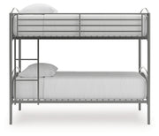 Hilletran Twin/Twin Bunk Bed w/Ladder