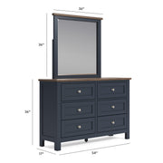 Landocken Dresser and Mirror