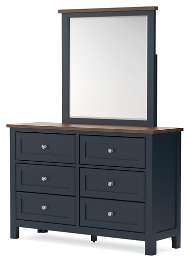 Landocken Dresser and Mirror