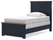 Landocken Twin Panel Bed, Dresser, Mirror and Nightstand