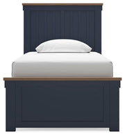 Landocken Twin Panel Bed, Dresser, Mirror and Nightstand