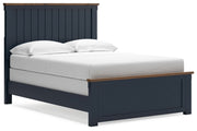 Landocken Full Panel Bed, Dresser, Mirror and Chest