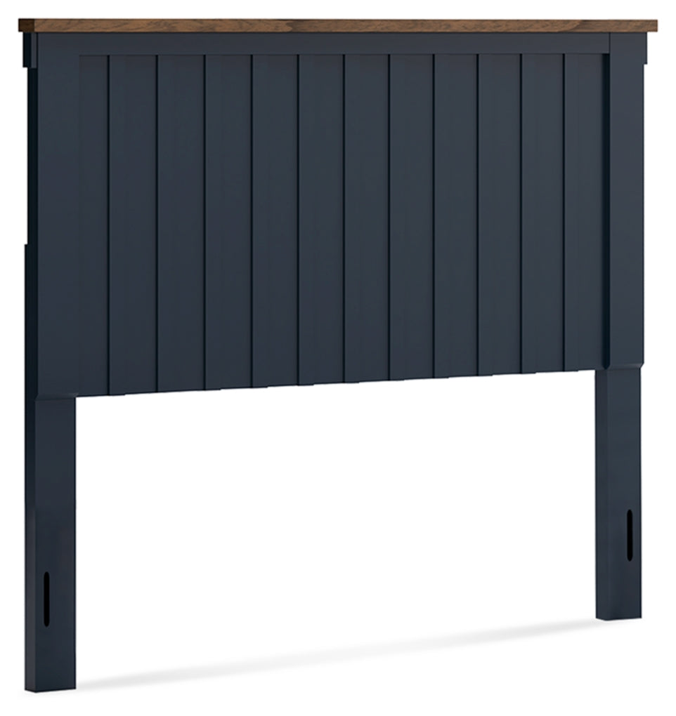 Landocken Full Panel Headboard, Dresser, Mirror and Nightstand