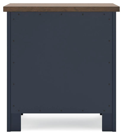 Landocken Two Drawer Night Stand