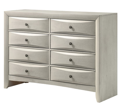 Emily Dresser 8 Drawers White