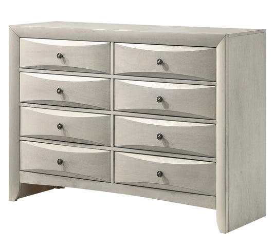 Emily Dresser 8 Drawers White