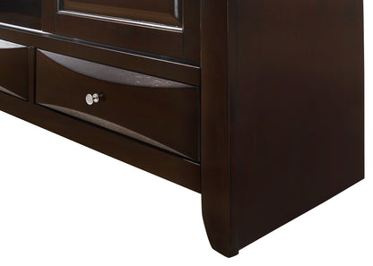 Emily Tv Stand Dark Cherry