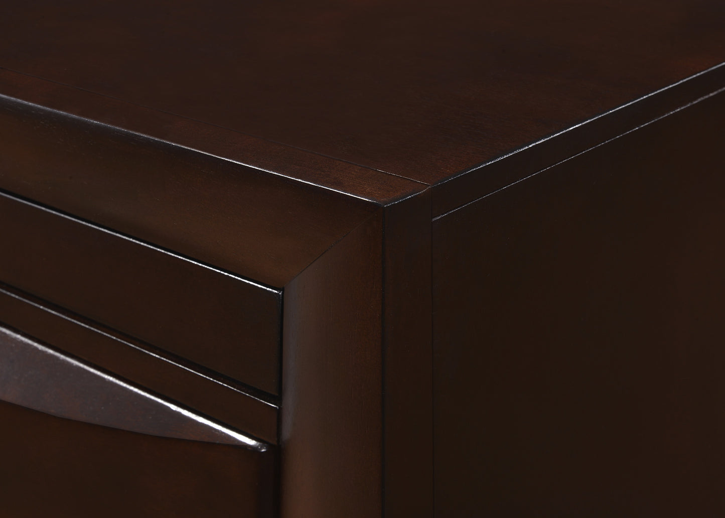 Emily Dresser 8 Drawers Dark Cherry
