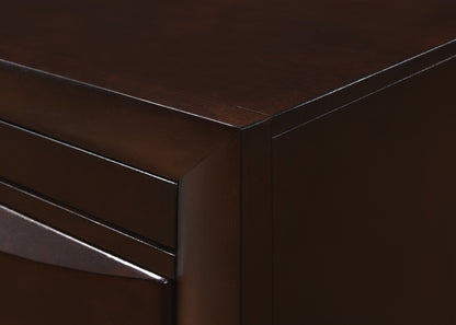 Emily Dresser 8 Drawers Dark Cherry