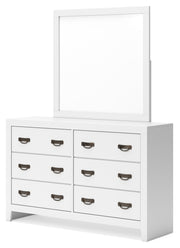 Binterglen Twin Panel Bed, Dresser, Mirror and Chest