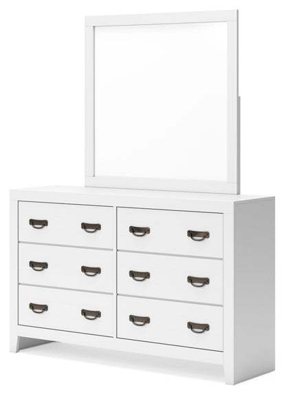 Binterglen Queen Panel Bed, Dresser, Mirror and Chest