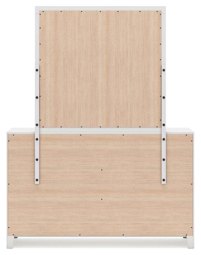 Binterglen Twin Panel Bed, Dresser, Mirror, Chest and Nightstand