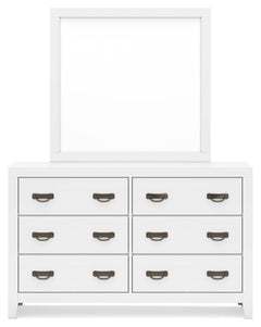 Binterglen Full Panel Bed, Dresser, Mirror and Chest