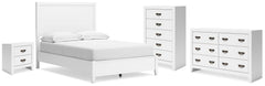 Binterglen Full Panel Bed, Dresser, Chest and Nightstand
