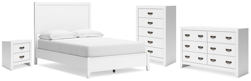 Binterglen Full Panel Bed, Dresser, Chest and Nightstand