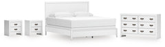 Binterglen King Panel Bed, Dresser and 2 Nightstands
