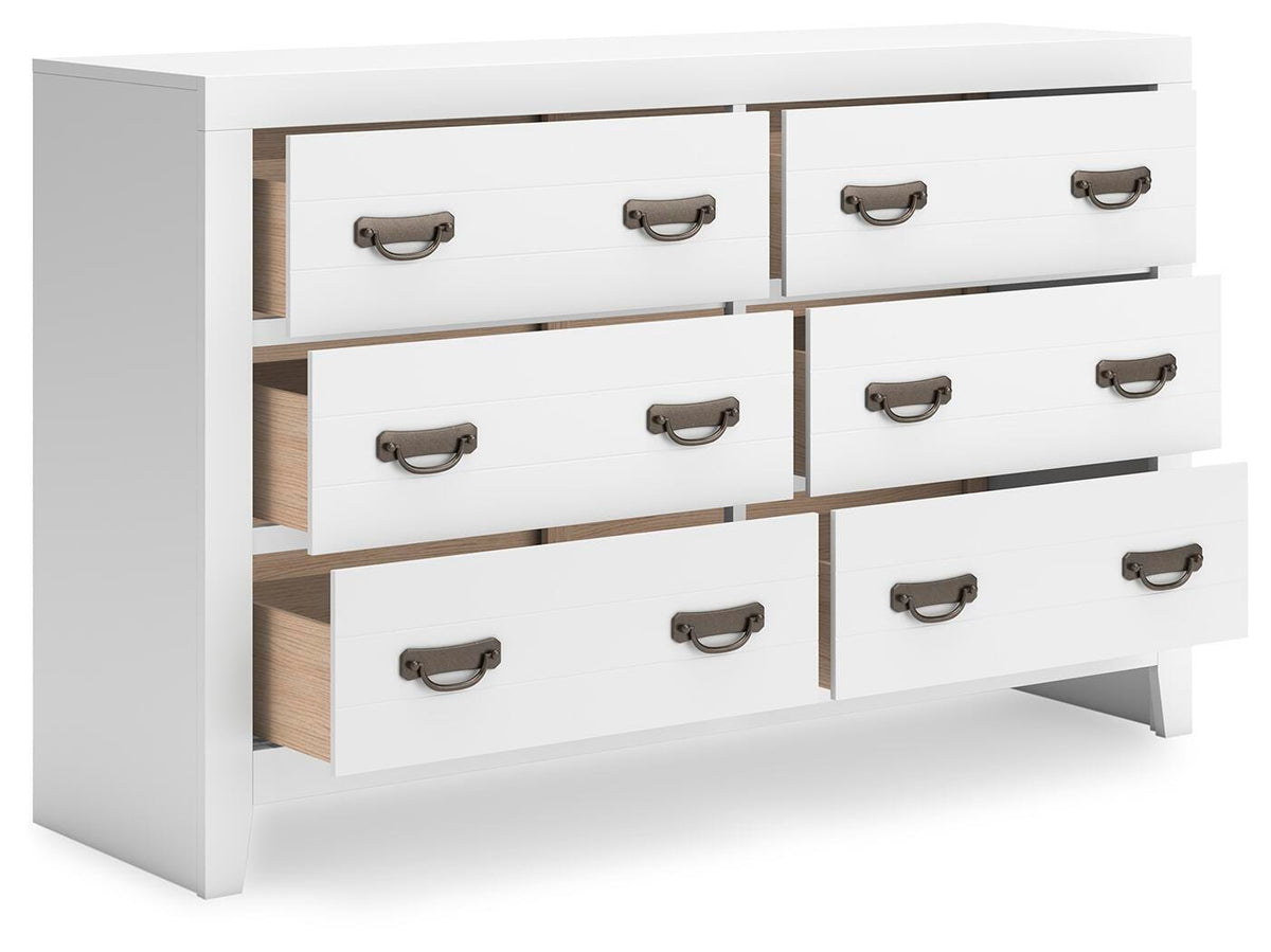 Binterglen King Panel Bed, Dresser and 2 Nightstands