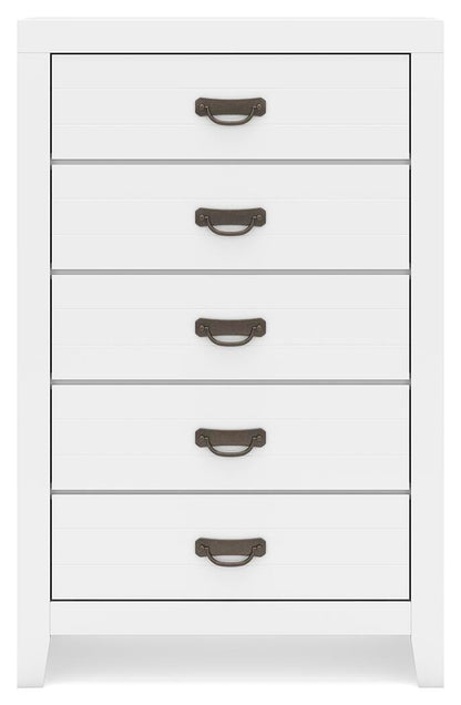 Binterglen Full Panel Bed, Dresser, Chest and Nightstand