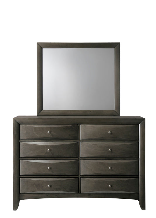 Emily Dresser Mirror Grey