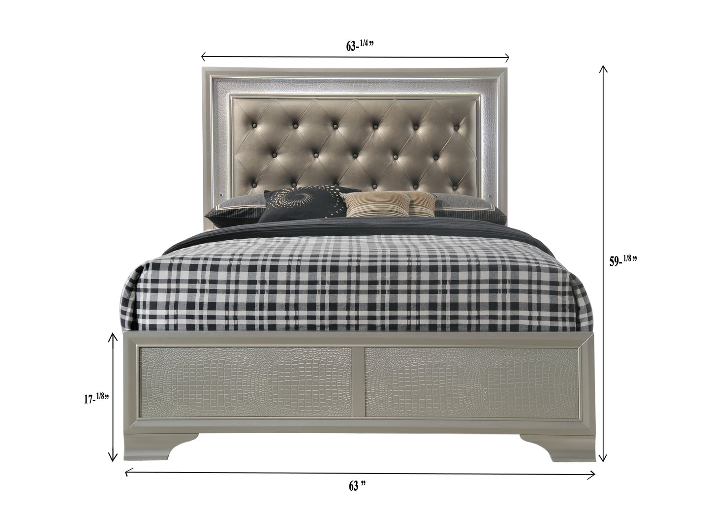 Lyssa Led Bed