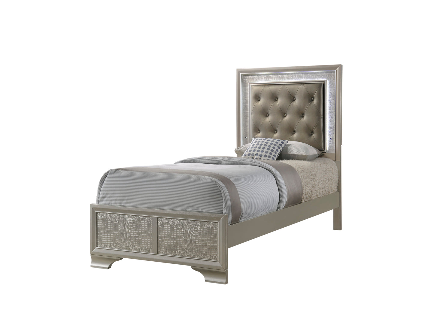 Lyssa Led Bed