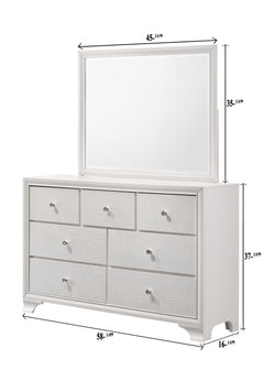 Lyssa Dresser Mirror Frost