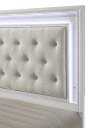 Lyssa Led Bed Frost/Oat