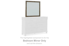 Shamryn Dark Oak Bedroom Mirror