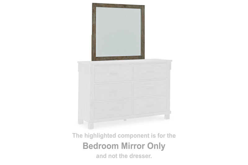 Shamryn Dark Oak Bedroom Mirror