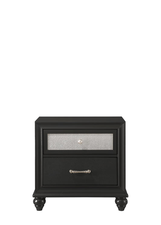 Lila Night Stand Black