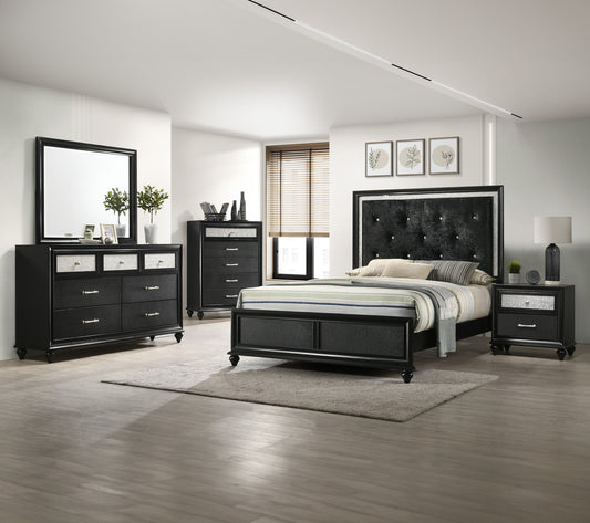 Lila Dresser Mirror Black