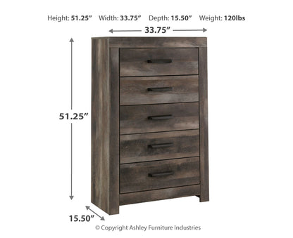 Wynnlow Five Drawer Chest