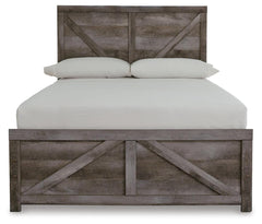 Wynnlow Full Crossbuck Panel Bed