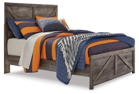 Wynnlow Full Crossbuck Panel Bed