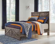 Wynnlow Full Crossbuck Panel Bed, Dresser and Mirror