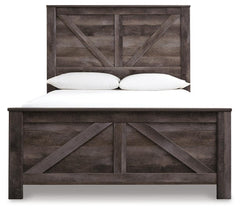 Wynnlow Queen Crossbuck Panel Bed