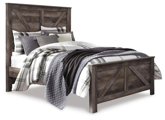 Wynnlow Queen Crossbuck Panel Bed