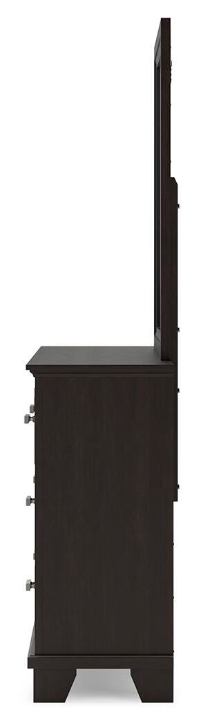 Covetown Full Panel Bed, Dresser, Mirror, Chest and Nightstand
