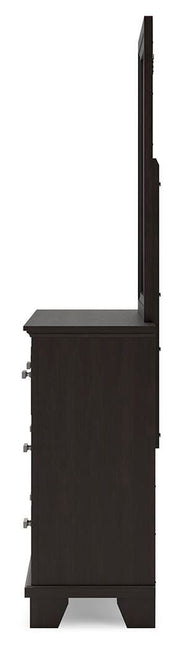Covetown Full Panel Bed, Dresser, Mirror, Chest and Nightstand