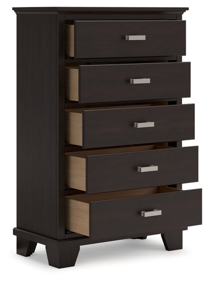Covetown Five Drawer Chest