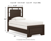 Covetown Twin Panel Bed