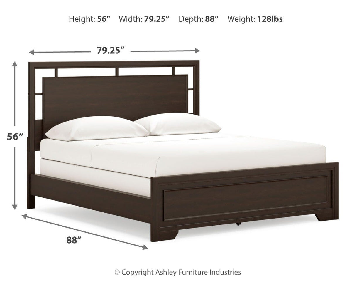 Covetown California King Panel Bed
