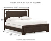 Covetown California King Panel Bed
