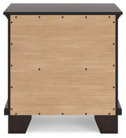 Covetown Two Drawer Night Stand