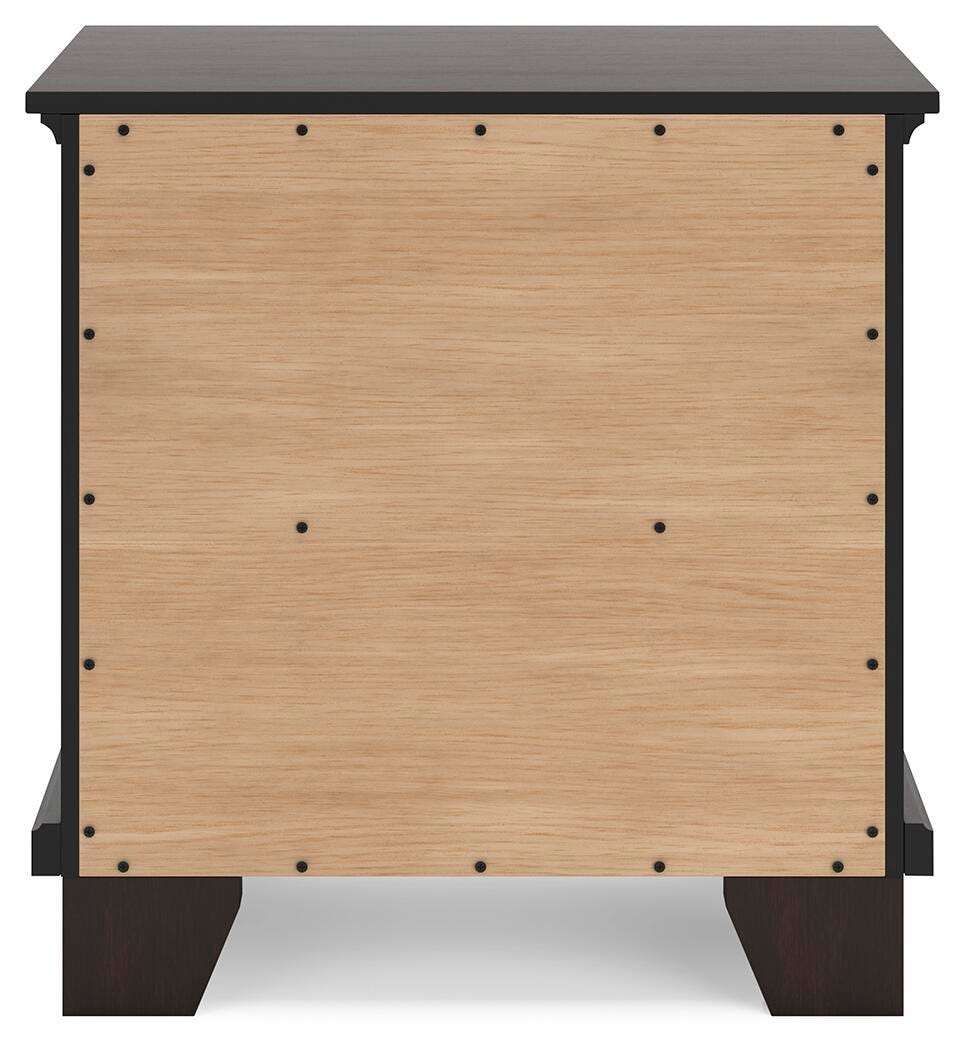 Covetown Queen Panel Bed, Dresser, Mirror, Chest and Nightstand