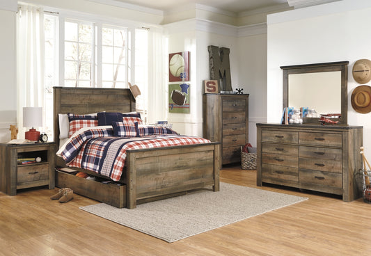 Trinell Full Panel 3PC Bedroom Set